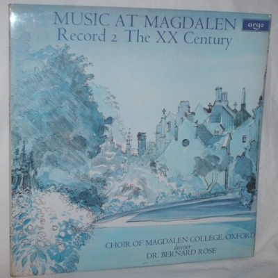 Choir of Magdalen College, Oxford, Jeremy Suter e Bernard Rose | Music at Magdalen - Records 2: The XX Century [LP]