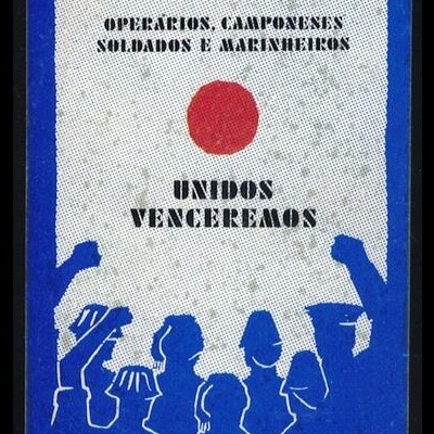 Autocolante - Operários, Camponeses, Soldados e Marinheiros - Unidos Venceremos