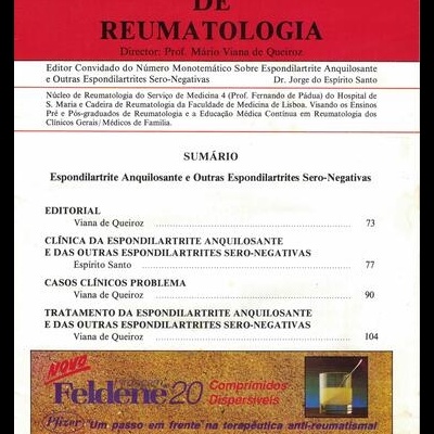 Cadernos de Reumatologia - Vol. 1 - N.º 3 - Julho/Setembro 1990