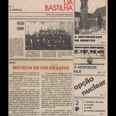 Tomada da Bastilha - N.º 1 - 14 de Janero de 1980