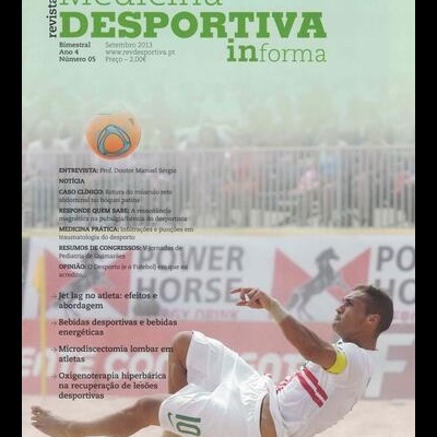 Revista de Medicina Desportiva informa - Ano 4 - N.º 5 - Setembro 2013