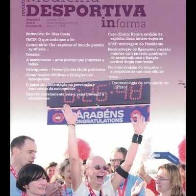 Revista de Medicina Desportiva informa - Ano 8 - N.º 1 - Janeiro 2017