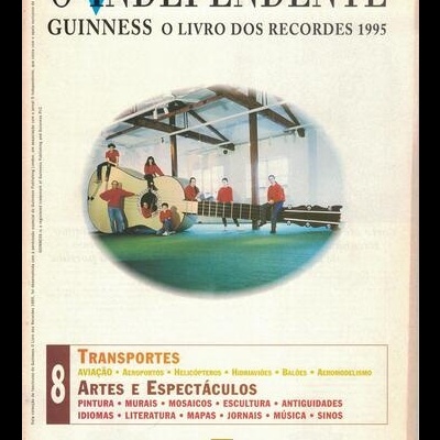 O Independente - Guiness: O Livro dos Recordes 1995 N.º 8