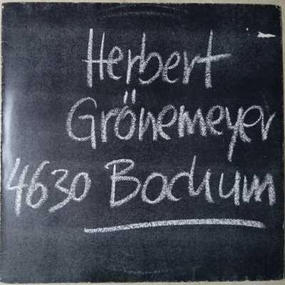 Herbert Grönemeyer | 4630 Bochum [LP]