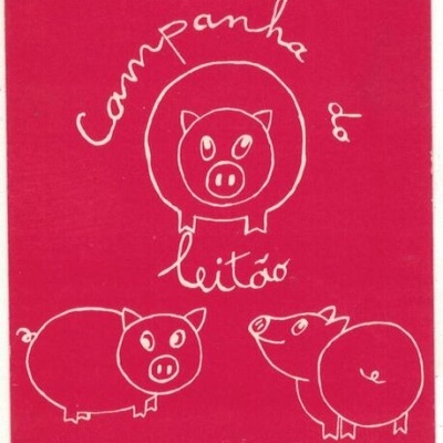 Autocolante - Campanha do Leitão