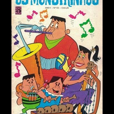 Diversões Juvenis - Ano II - N.º 22 - Os Monstrinhos