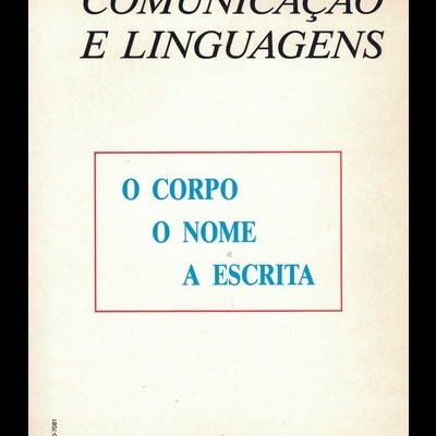 Revista de Comunicação e Linguagens - N.º 10/11 - Março de 1990
