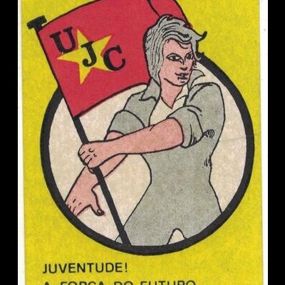 Autocolante - UJC Brandoa - Juventude! A Força do Futuro.