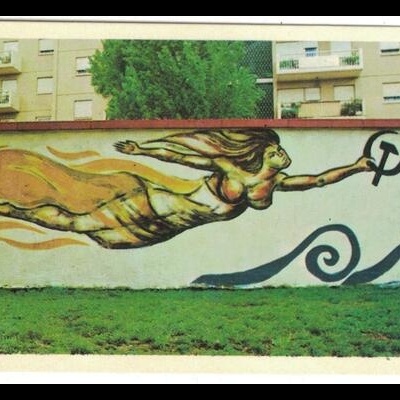 Autocolante - Mural PCP - Partido Comunista Português