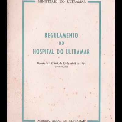 Regulamento do Hospital do Ultramar
