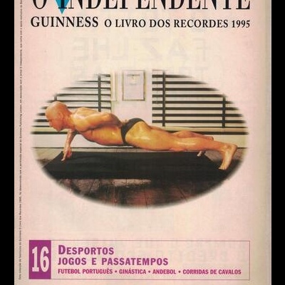 O Independente - Guiness: O Livro dos Recordes 1995 N.º 16