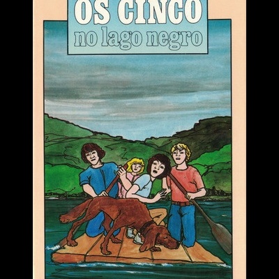 Os Cinco no Lago Negro | de Enid Blyton