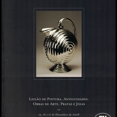 Leilão de Pintura, Antiguidades, Obras de Arte, Pratas e Jóias - 15, 16 e 17 de Dezembro de 2008