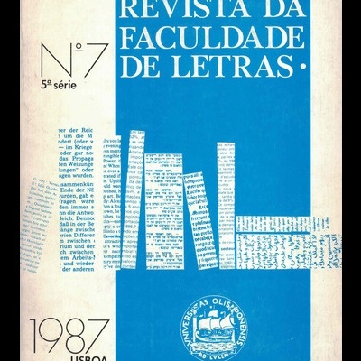 Revista da Faculdade de Letras - N.º 7 -  5.ª Série - Abril de 1987