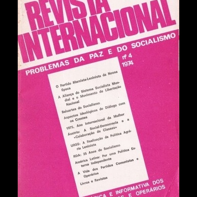 Revista Internacional - Ano I - N.º 4 - Dezembro 1974