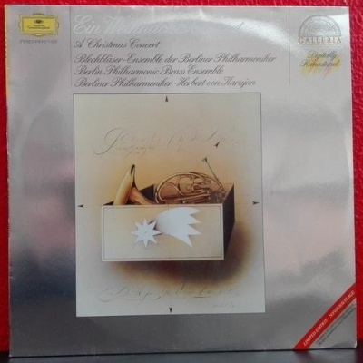 Blechbläser-Ensemble & Blaser Der Berliner Philharmoniker, Herbert Von Karajan, Berliner Philharmoniker | Ein Weihnachtskonzert - A Christmas Concert [LP]
