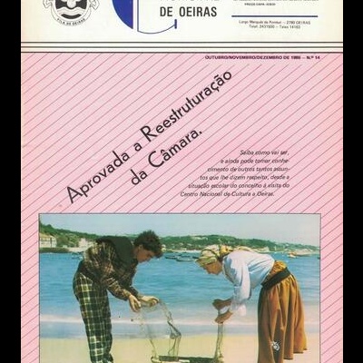 Câmara Municipal de Oeiras - Revista Municipal - N.º 14 - Outubro/Novembro/Dezembro de 1986
