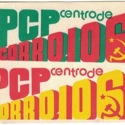 Autocolante - Vota Eanes