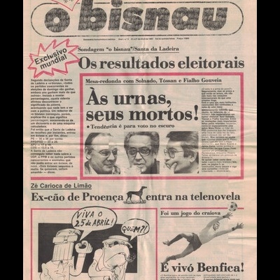 O Bisnau - Ano I - N.º 5 - 21 a 27 de Abril de 1983