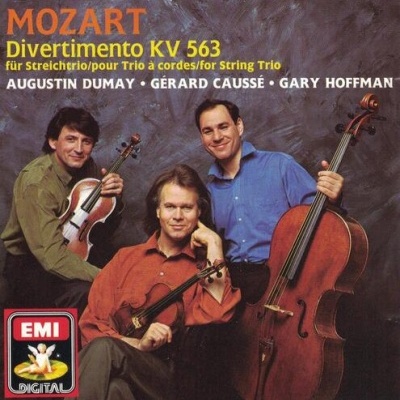 Mozart, Augustin Dumay, Gérard Caussé, Gary Hoffman | Divertimento KV 563 für Streichtrio/Pour Trio à Cordes/For String Trio [CD]