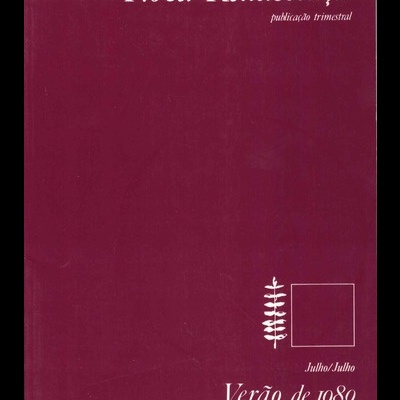 Nova Renascença - Volume IX - N.º 35-38 - Verão de 1989/Verão de 1990