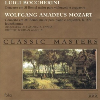 Luigi Boccherini / Wolfgang Amadeus Mozart | Concerto em Si Bemol maior para violoncelo e orquestra - Concerto em Mi Bemol maior para piano e orquestra, K. 271, Jeunehomme [CD]