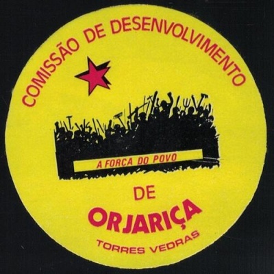 Autocolante - Comissão de Desenvolvimento - A Força do Povo de Orjariça, Torres Vedras