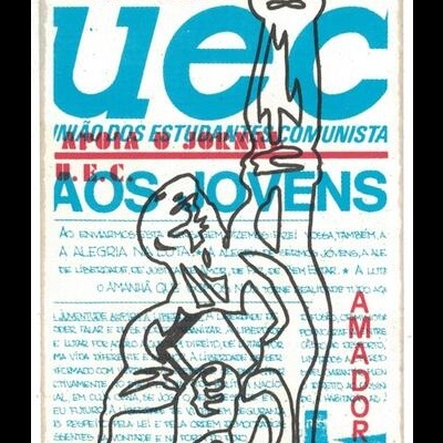 Autocolante - União Estudantes Comunista - Campanha de Fundos Apoia o Jornal