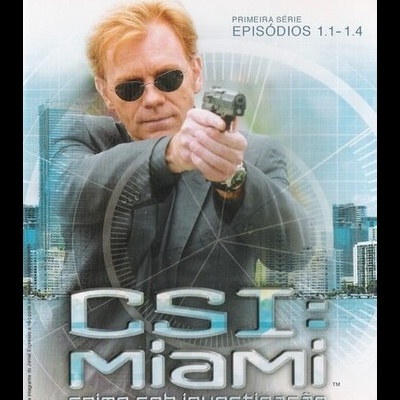 CSI: Crime Sob Investigação Miami: 1ª Série - Episódios 1.1-1.4 [DVD]