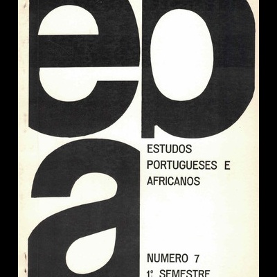 Estudos Portugueses e Africanos - N.º 7 - 1.º Semestre de 1986