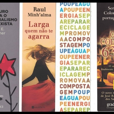 Lote 10 Marcadores de Livros