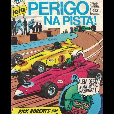 Escaravelho Azul - Vol. 1 - N.º 4 - Perigo na Pista