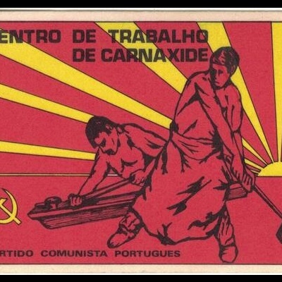 Autocolante - Centro de Trabalho de Carnaxide - Partido Comunista Português