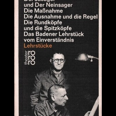 Lehrstücke | de Bertolt Brecht