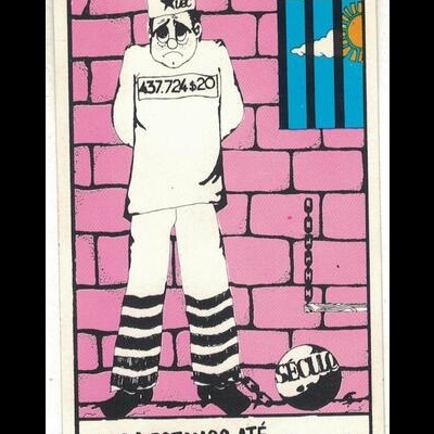 Autocolante - UEC - Ainda Estamos Até Aos Joelhos