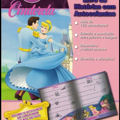 Cinderela - Livro de Histórias com Autocolantes