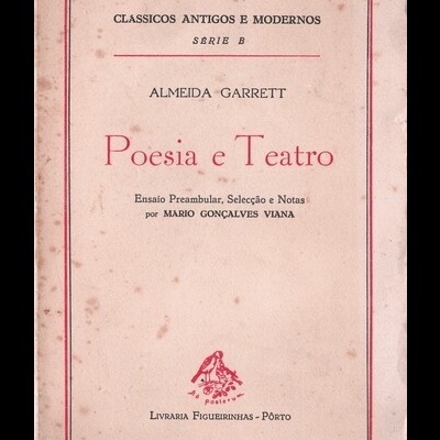 Poesia e Teatro | de Almeida Garrett