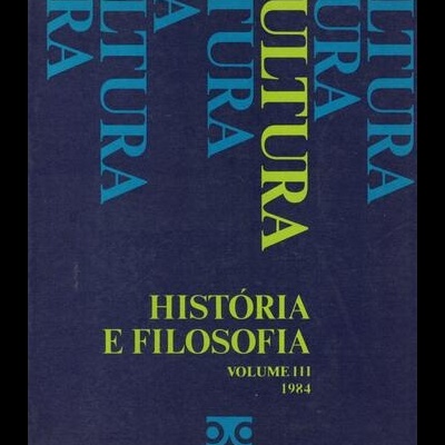 Cultura - História e Filosofia - Volume III 1984