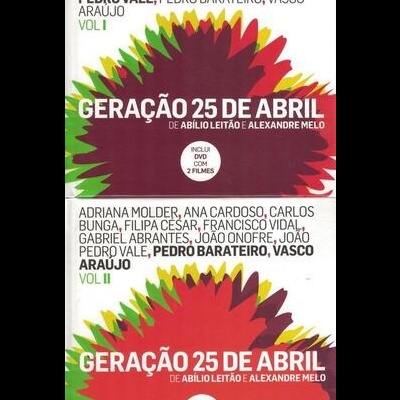 Geração 25 de Abril, de Abílio Leitão e Alexandre Melo [5DVD+Livro]