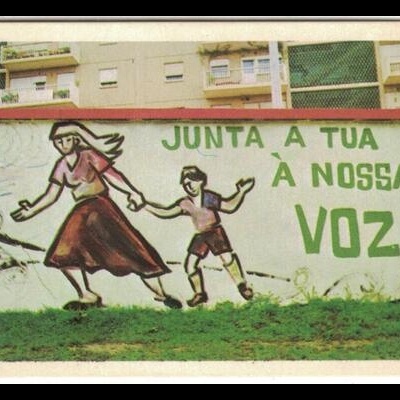 Autocolante - Mural PCP - Partido Comunista Português: Junta a Tua Voz à Nossa