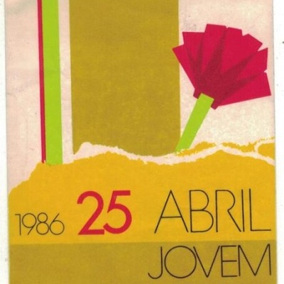 Autocolante - 1986 - 25 Abril Jovem
