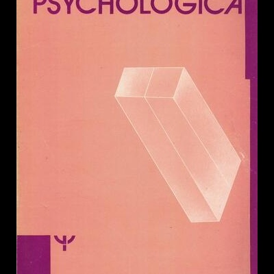 Psychologica - N.º 1 - Dezembro de 1988