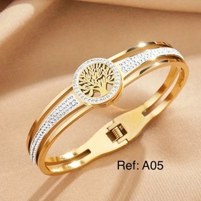 A05 Pulseira Arvore Brilhante