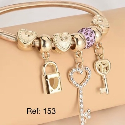 153 Braceletes Liga de Ferro