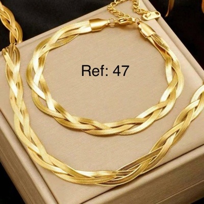 47 Conjunto Trançado