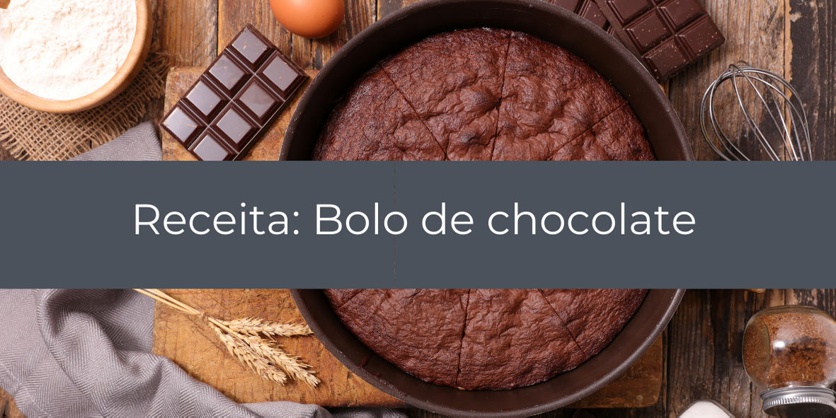 Bolo de chocolate Bolo de chocolate