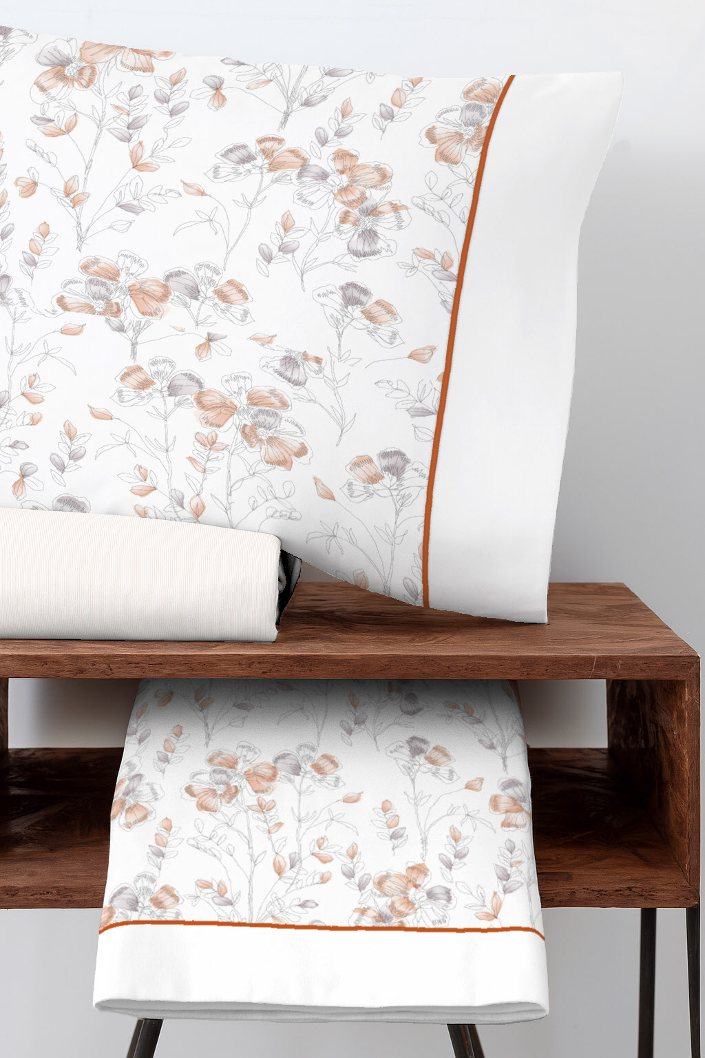 Jogo de cama em algodão ASA "Lírio" Jogo de cama em algodão ASA "Lírio"