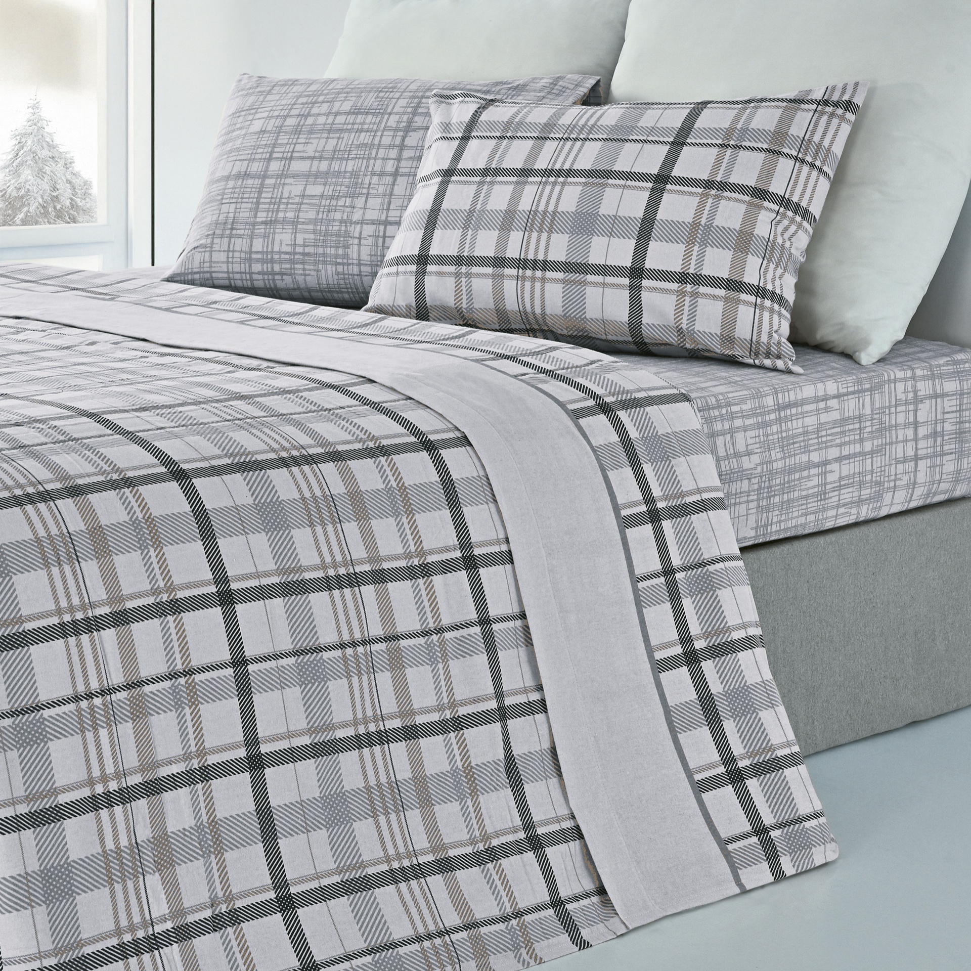 Jogo de cama "Atena - Xadrez" Jogo de cama "Atena - Xadrez"