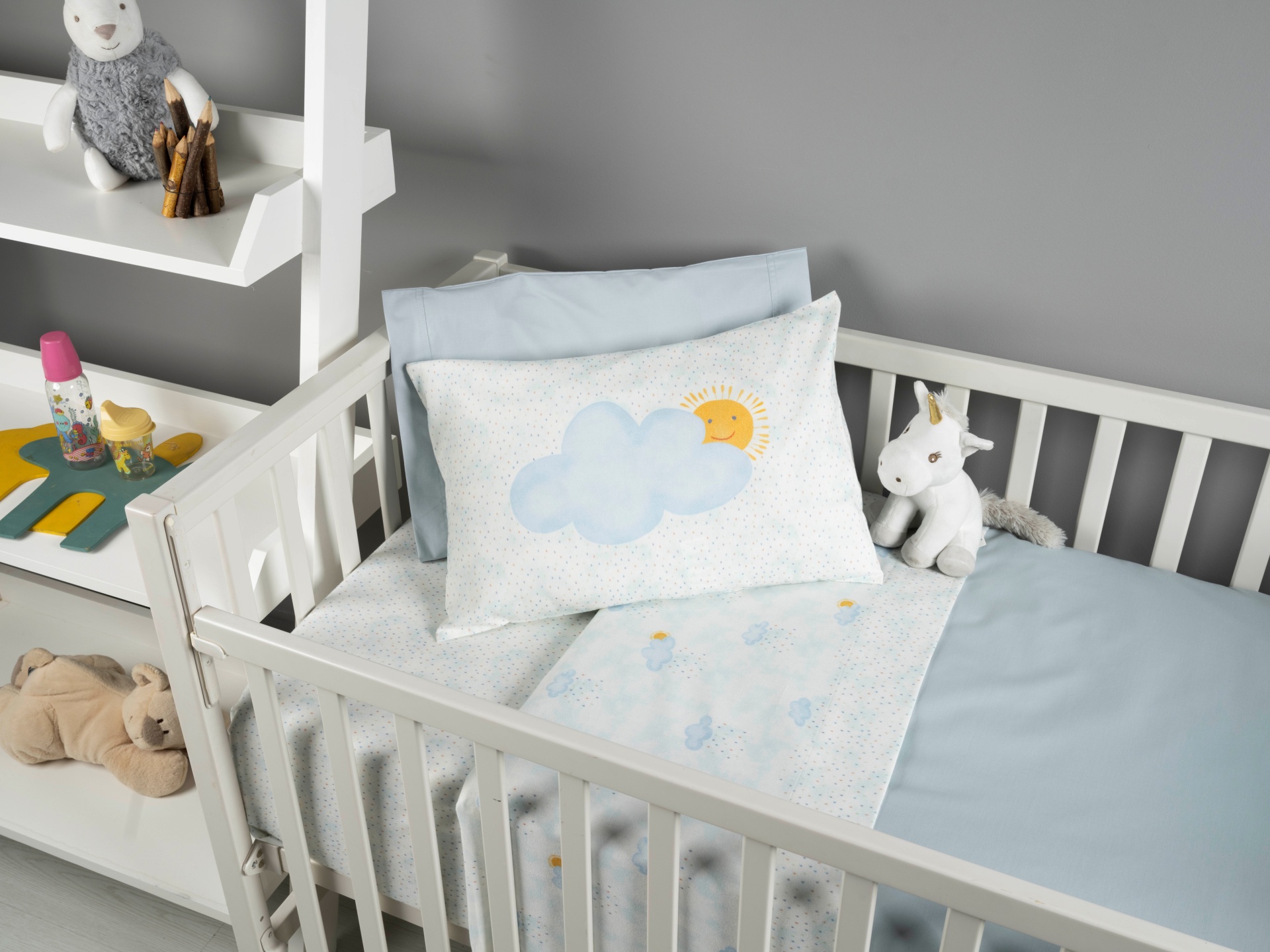 Jogo de cama Flanela ASA "Rain" Jogo de cama Flanela ASA "Rain"