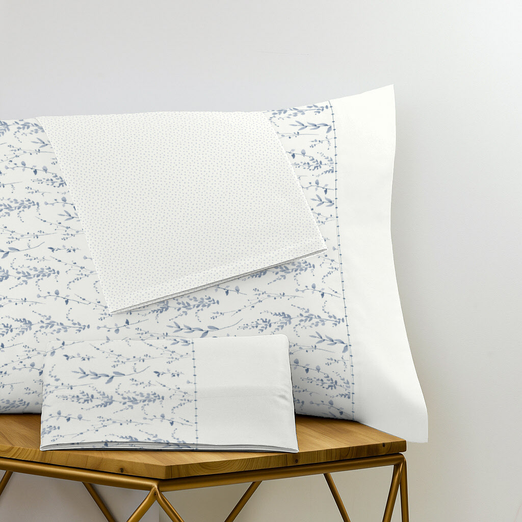 Jogo de cama em algodão ASA "Brisa" Jogo de cama em algodão ASA "Brisa"